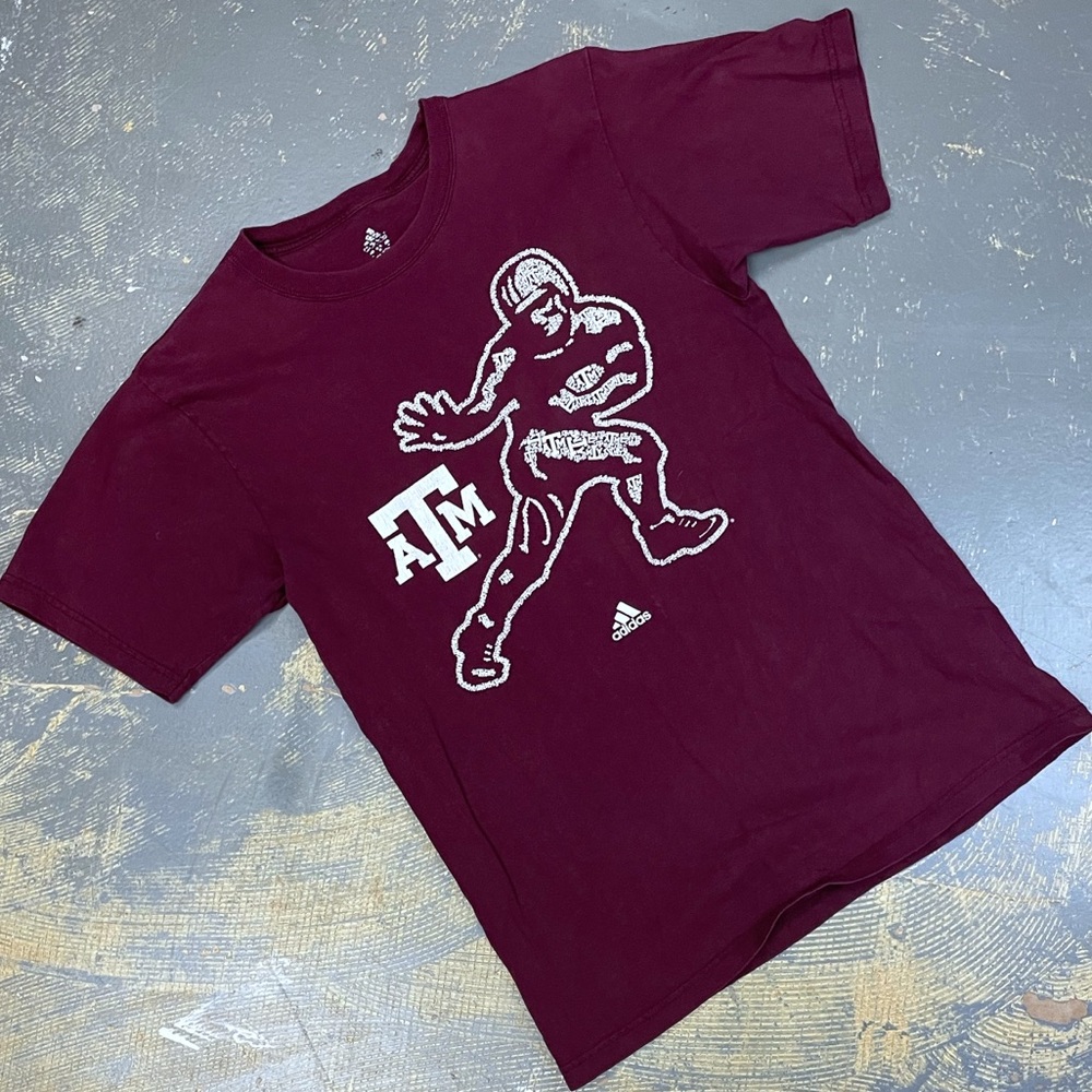 Adidas Texas A&M Aggies Football Shirt Medium Heisman Trophy